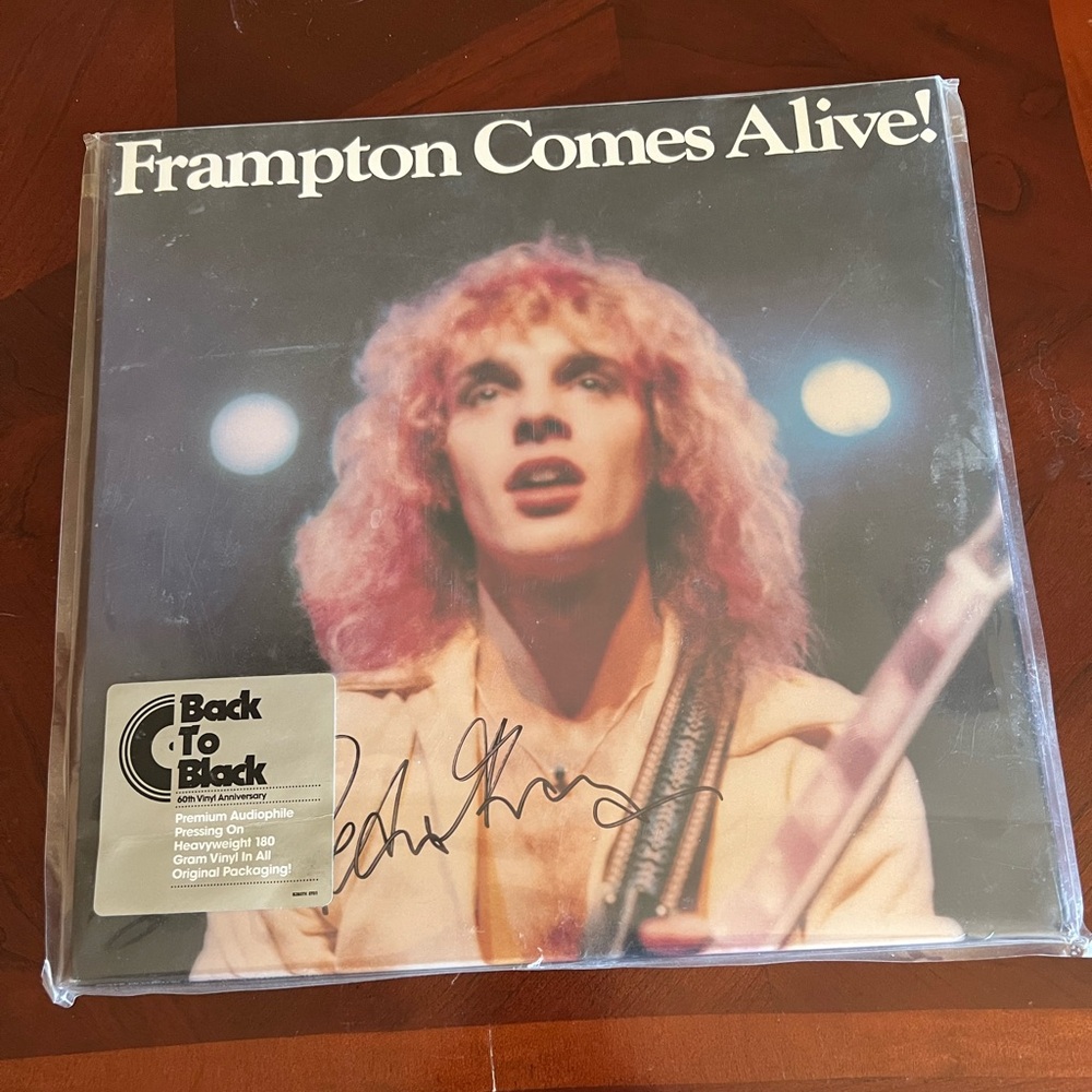 Signed Peter Frampton Album